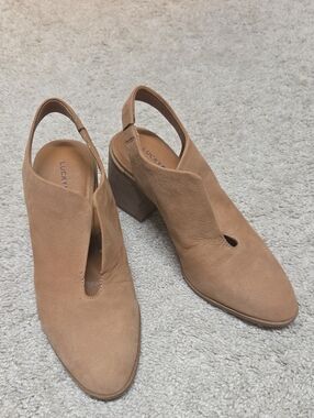Lucky Brand Tan Heels